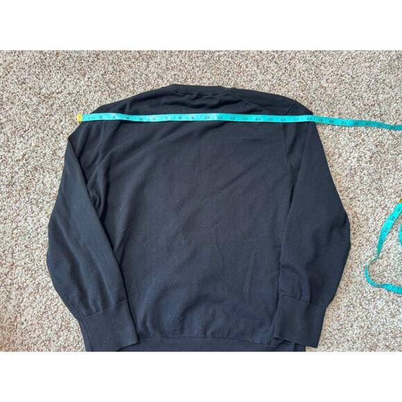 J. CREW Women's Black Cardigan Sweater, Size Large, Soft & Lightweight - Picture 5 of 9